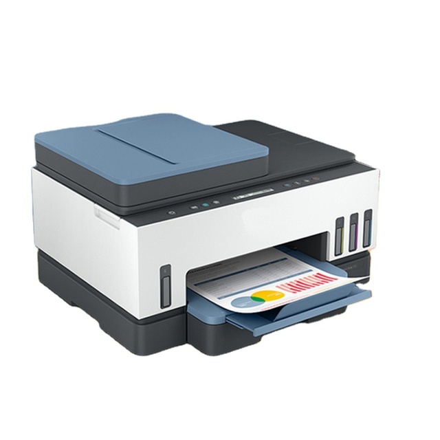 Factory Price A4 Color Printing Machine for HP Smart Tank 750 Wi Fi All-in-One Printer Duplexer with ADF and Smart Guided Button