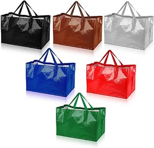 Promotional Top Quality New Design Large Capacity Laminated Pp Woven Shopping <b>Bag</b> - Product Image 1