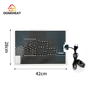 Vente en gros de coussinets chauffants pour reptiles de 15*28cm 14w avec prise EU, imperméables, pour terrarium de reptiles - Product Image 5