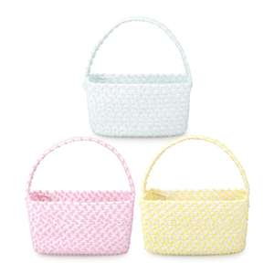 Cesta de Almacenamiento Rectangular de Cuerda de Algodón con Asas para Sala de Estar, Dormitorio, Armario, Decoración del Hogar, Organizador de Primavera, Regalo - Product Image 1