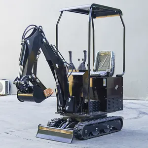 FREE SHIPPING minibagger 1 ton excavator diesel with North America EPA standards
