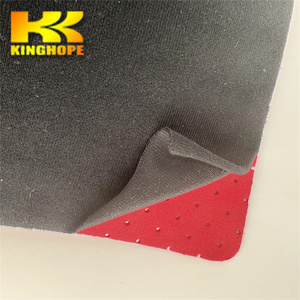High Quality Polyester Velvet Fabric Laminated with Perforated EVA Strong Adhesive <strong>Shoe</strong> <strong>Inner</strong> <strong>Sole</strong> Material for Basketball <strong>Shoes</strong> - Product Image 3