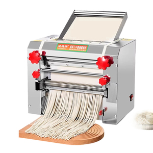 Automatic Electric Pasta Making <b>Machine</b> Heavy Duty Stainless Steel Dough Roller Noodle <b>Cutter</b> <b>Machine</b> for Sale - Product Image 1