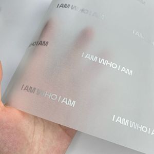 Custom Size Sulfuric Acid Translucent Tracing Paper Printable Recyclable Material For Wedding Invitation Envelope Making
