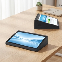 Nueva Tableta Industrial de 8 Pulgadas RK3399 Android 8/11 4+32G con Pantalla Táctil Horizontal para Escritorio, Ideal para Hospitales y Llamadas en Filas de Banco