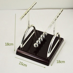 ลูกตุ้มโลหะรูปตัว T ของนิวตัน ฟิสิกส์ กลศาสตร์ ลูกปัดสมดุล การอนุรักษ์พลังงาน ความเฉื่อย วิทยาศาสตร์ การศึกษา ของตกแต่ง - Product Image 6