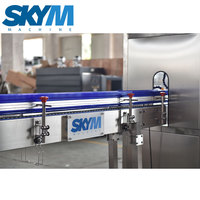 Ligne complète de production automatique de bouteilles en plastique PET d'eau minérale potable pure Machine de remplissage de bouteilles d'eau