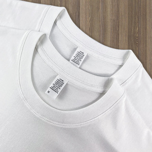 Nouveau <span class=keywords><strong>Style</strong></span> personnalisé imprimé lâche multicolore blanc T-shirt noir t-shirt pour hommes coton - Product Image 4