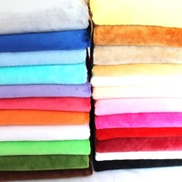 Tissu irisé 95% Polyester 5% élasthanne, étoffe élastique Super doux pour jouets et oreillers