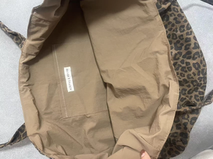 Women's DIY Leopard <strong>Print</strong> Tote <strong>Bag</strong> Double-Sided Large-Capacity Fashionable Open-Top Design For Daily Use Travel Beach - Product Image 2