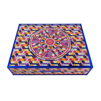 Boîte cadeau à fermeture magnétique avec impression UV sélective et insert en mousse EVA velours pour le rangement de flacons cosmétiques, emballage papier de luxe