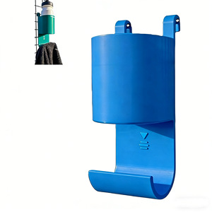 Soporte de Pared para Pelotas de Tenis Azul de Carbono 18k, Aprobado por la USAPA, Precio de Fábrica, Ayuda de Entrenamiento, Material PP Duradero, Uso en Interiores - Product Image 1