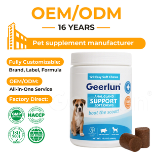 Suplementos Probióticos para Mascotas al por Mayor OEM, Fortalecen el <span class=keywords><strong>Sistema</strong></span> Inmunológico, Promueven la Salud <span class=keywords><strong>Intestinal</strong></span>, Golosinas Masticables Suaves para Glándulas Anales de Perros - Product Image 1