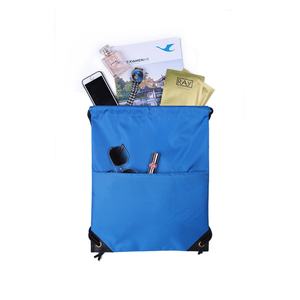 Sac à cordon en nylon promotionnel en solde, idéal pour le transport de ballons de football, sac à dos de sport, sac de sport d'extérieur, sac à cordon pour le basketball - Product Image 3