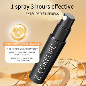 CokeLife OEM Crema Retardante para Hombres 1ml/unidad Gel Sexual Spray Retardante para Pene Retrasa la Eyaculación Potenciador Sexual Masculino - Product Image 4