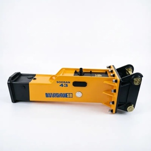 Rompedor de Roca Hidráulico Tipo Caja SOOSAN SB43, Accesorio para Excavadora de 5-12 Toneladas, Trabajos de Construcción y Demolición - Product Image 1