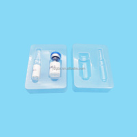 Bandeja Blíster Transparente Desechable de Grado Médico PETG de Marca YZG Personalizada para Viales y Jeringas, Fabricada en China