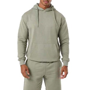 Ensemble sweat à capuche et short pour homme, en coton, tenue de sport, coupe décontractée - Product Image 6