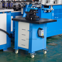 Nouveau CHI Machine automatique de fabrication de conduits HVAC Machine à coude rond de haute qualité Coude de conduit d'air faisant la Machine