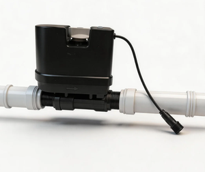 Détecteur de fuite à arrêt automatique LD2602P-LB avec électrovanne, capteur et contrôleur de vanne de fuite d'eau WiFi via application, avec débitmètre - Product Image 3