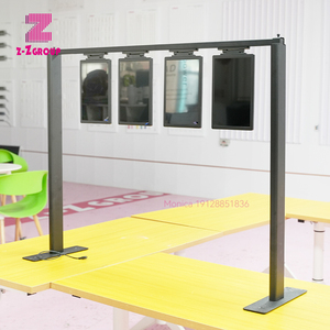 Sáng tạo 10.1 inch đầy đủ màu sắc máy tính để bàn kỹ thuật số giá thẻ LCD hiển thị video phương tiện truyền thông biển cho trong nhà quảng cáo điện tử - Product Image 3