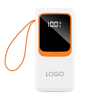 Station d'alimentation portable 50000mAh avec logo personnalisé, charge rapide PD 22.5W, type C, affichage LED