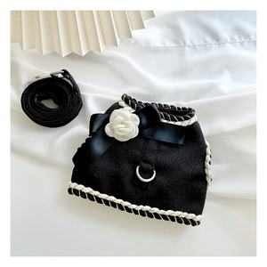 Harness hewan peliharaan kucing desainer mewah Set Harness anjing dapat disesuaikan jalan luar ruangan - Product Image 1