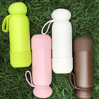 Flacons sous vide en acier inoxydable anti-fuite personnalisés en gros bouteille thermos portable pour enfants Fpr School
