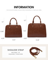 Sac à main LOVEVOOK de luxe tendance 2025 pour femmes et jeunes filles – Sac à bandoulière classique de créateur, imperméable, idéal pour les trajets quotidiens