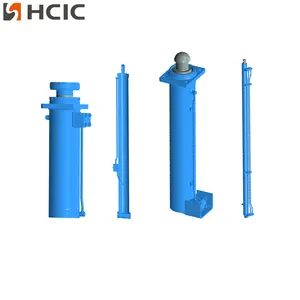 HCIC HSG harga produsen standar 20 50 100 Ton Piston tekan silinder hidrolik kerja ganda tunggal