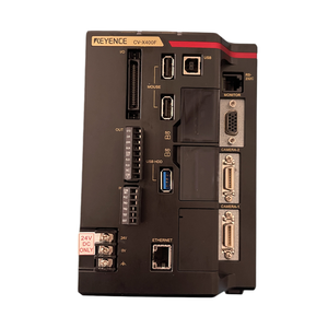 ตัวควบคุมวิชั่นอุตสาหกรรม CV-X400F 24V DC USB Ethernet RS-232C เซ็นเซอร์ ความละเอียด 640x480 อัตราเฟรม 30fps CV - Product Image 1