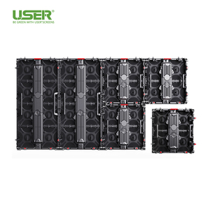 Écran LED d'extérieur pleine couleur à louer 500x500 500x1000mm P2.6-P4.8 4K HDR, mur vidéo en aluminium léger à verrouillage rapide pour événements - Product Image 6