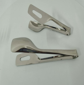 ที่คีบสเต็กสแตนเลสแบบกำหนดเอง DFT42 ขนาด 9 นิ้ว 12 นิ้ว สำหรับทำอาหาร ทอดเนื้อวัว - Product Image 1