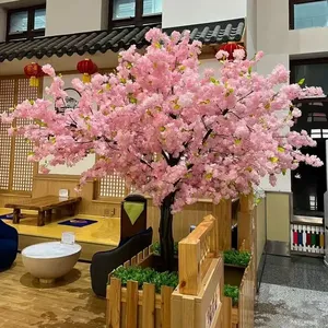 Árbol Artificial de Flor de Cerezo y Flor de Melocotón para Decoración de Grandes Centros Comerciales y Áreas Escénicas - Product Image 4