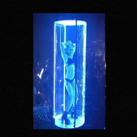 Lampe décorative GOGO en forme de capsule lumineuse pour la pratique spirituelle, l'éclairage de scène de strip-tease sexy et les bars