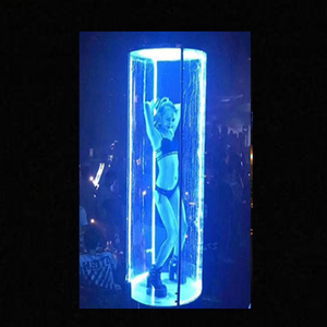 Lámpara Decorativa Luminosa con Forma de Cápsula y Rueda de Oración, para Práctica Espiritual, Barra Decorativa, Luces de Escenario para Bailarinas Exóticas - Product Image 4