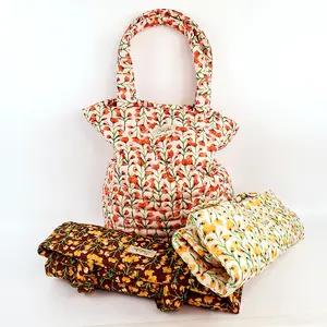 Hot Sale Fashion High Quality Custom Oversized Personalized Printed Floral Designer Handbag Women Tote Bag Shopping Duffle Bag