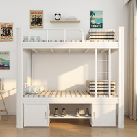 Fabricant chinois, vente en gros de lits en acier de haute qualité, modernes, robustes et résistants, pour l'école et la chambre à coucher.