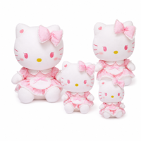 Prêt à expédier : Mini poupée anime Hello Kitty mignonne, jouets en peluche anime, animaux en peluche de 8 pouces, jouets doux pour machine à griffes pour enfants