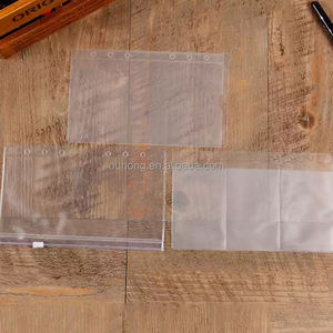 Pochette de reliure la plus chaude, 6 trous, sacs à feuilles en vrac, format A6, classeurs à fermeture éclair, sacs à documents en plastique, 2022 - Product Image 6
