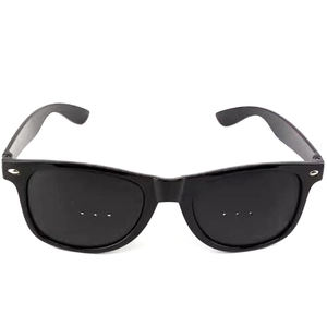 男性用女性用視力改善疲労ピン穴付き抗近視視力矯正メガネ自然 - Product Image 6