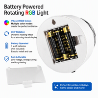 Mini bunte Disco DJ Lampe LED Projektion KTV Lampe trocken batterie betrieben rotierende bewegliche Kopf Bühnen lichter