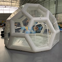 Tente bulle gonflable Star View pour 2 à 4 personnes, abri familial extérieur avec design transparent