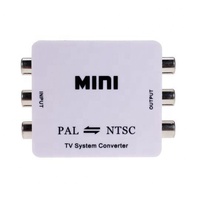 Convertisseur TV NTSC vers PAL de taille mini, adaptateur d'échange de système de télévision NTSC/PAL