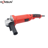 Meuleuse d'angle KONSUN 1800W 7 pouces, robuste, pour bricolage et usage industriel, avec protection de sécurité et disque de meulage pour la découpe et le meulage du métal