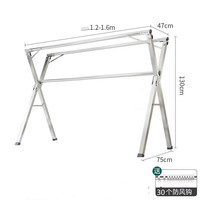 Meubles simples étendoir à vêtements support de sol vêtements cheval pour salle de bain porte-manteau mobile pour accrocher garde-robe et outils