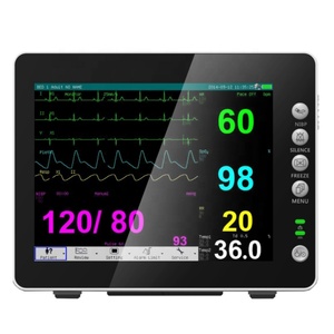 Nhiều chức năng di động thú Y 6 Thông số bệnh nhân <span class=keywords><strong>Monitor</strong></span> cho phòng điều hành trung tâm giới thiệu xe cứu thương - Product Image 4