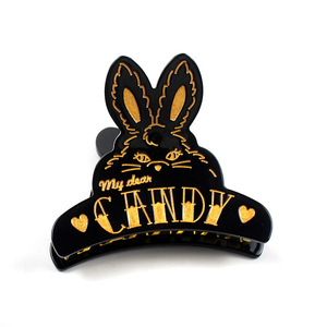 CANYUAN Nouveauté Tendance : Pinces à Cheveux Unisexe en Acétate, Motif <span class=keywords><strong>Lapin</strong></span> Mignon aux Grandes Oreilles, Taille Moyenne, Vente en Gros Personnalisée - Product Image 4