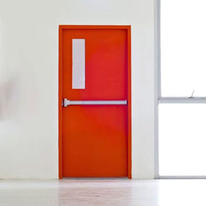 Puerta <span class=keywords><strong>de</strong></span> Salida <span class=keywords><strong>de</strong></span> Acero Estándar Nueva al por Mayor, Puerta Cortafuegos <span class=keywords><strong>de</strong></span> Seguridad <span class=keywords><strong>de</strong></span> Estilo Moderno con Certificación CE <span class=keywords><strong>para</strong></span> Interiores <span class=keywords><strong>de</strong></span> Hoteles, Apartamentos y Jardines - Product Image 2