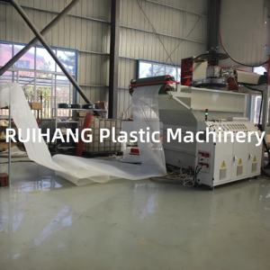 Machine à fabriquer des mailles de diamant rigides en plastique, machine à extruder des filets en plastique, géonet - Product Image 2